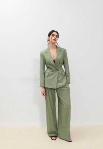Belted Blazer