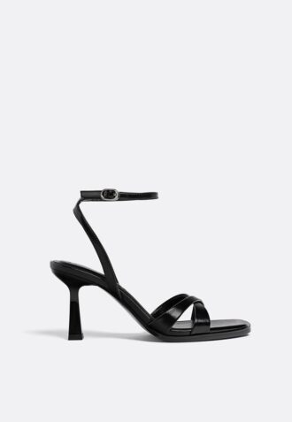 Black Heeled Sandals