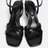 Black Heeled Sandals