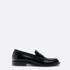 Black Leather Effect Loafers Black Leather Effect Loafers