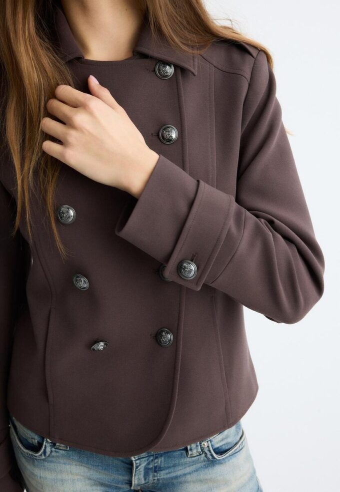 Blazer with Engraved Buttons Blazer with Engraved Buttons