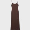 Blonde Lace Strappy Midi Dress