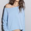 Boat Neck Cropped Sweater