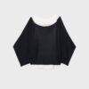 Boat Neck Knit Jumper with Overlay Boat Neck Knit Jumper with Overlay