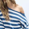 Boat Neck Knit Sweater