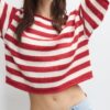 Boat Neck Knit Sweater Boat Neck Knit Sweater