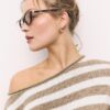 Boat Neck Knit Sweater