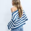 Boat Neck Knit Sweater