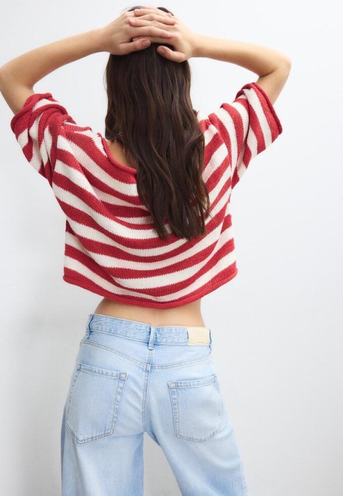 Boat Neck Knit Sweater Boat Neck Knit Sweater