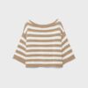 Boat Neck Knit Sweater
