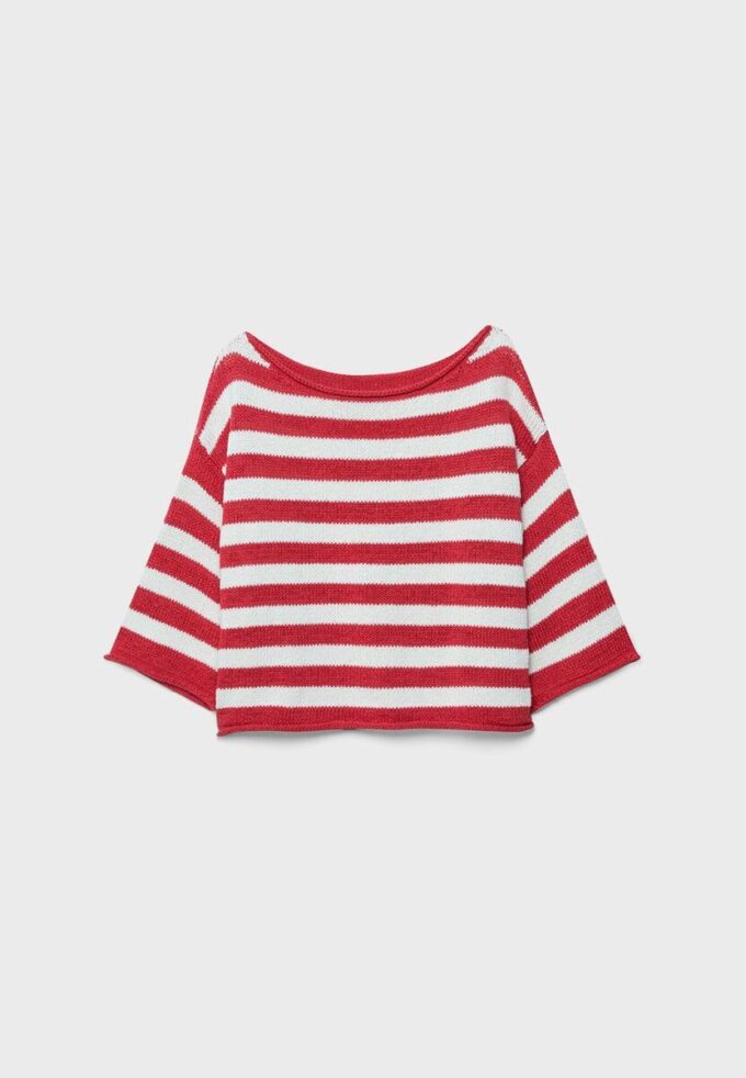 Boat Neck Knit Sweater Boat Neck Knit Sweater