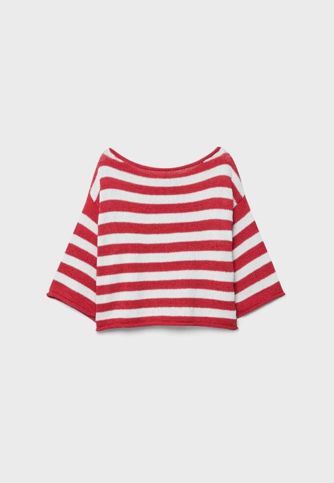 Boat Neck Knit Sweater Boat Neck Knit Sweater