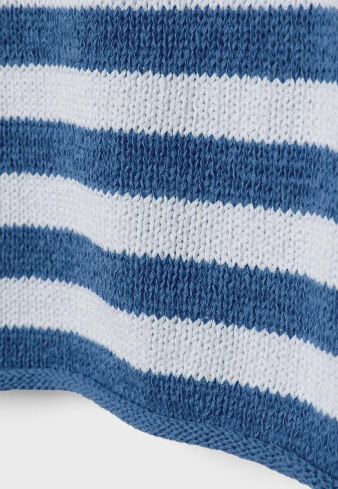 Boat Neck Knit Sweater