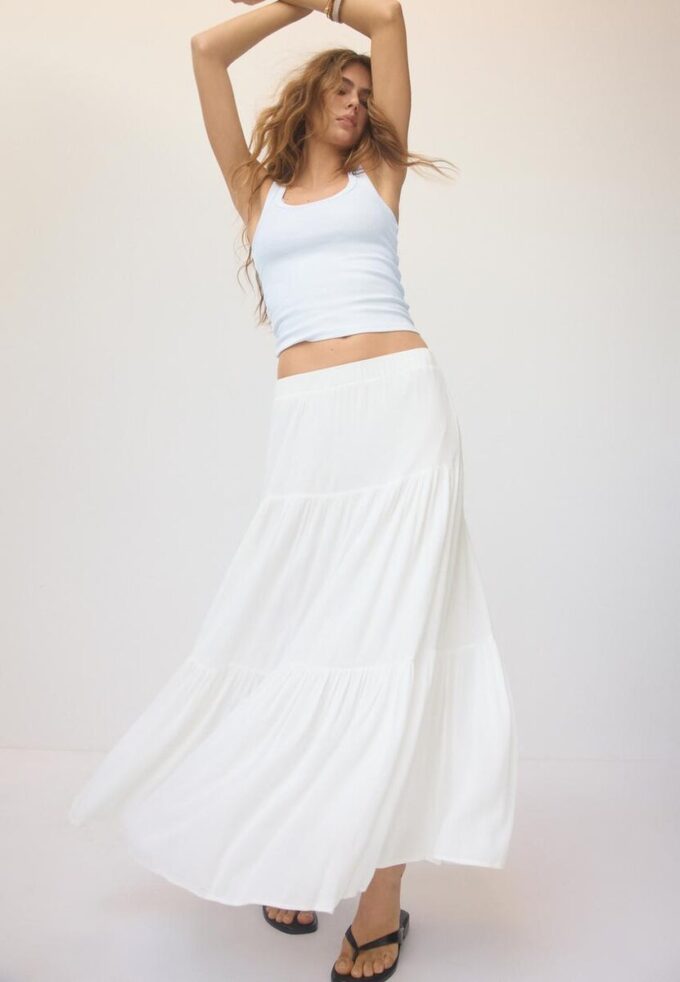 Boho Midi Skirt