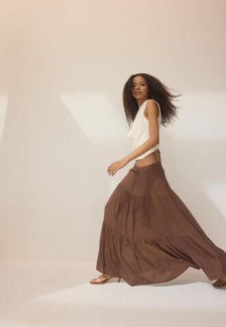Boho Midi Skirt