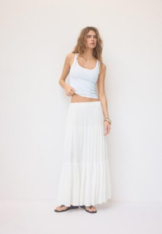 Boho Midi Skirt