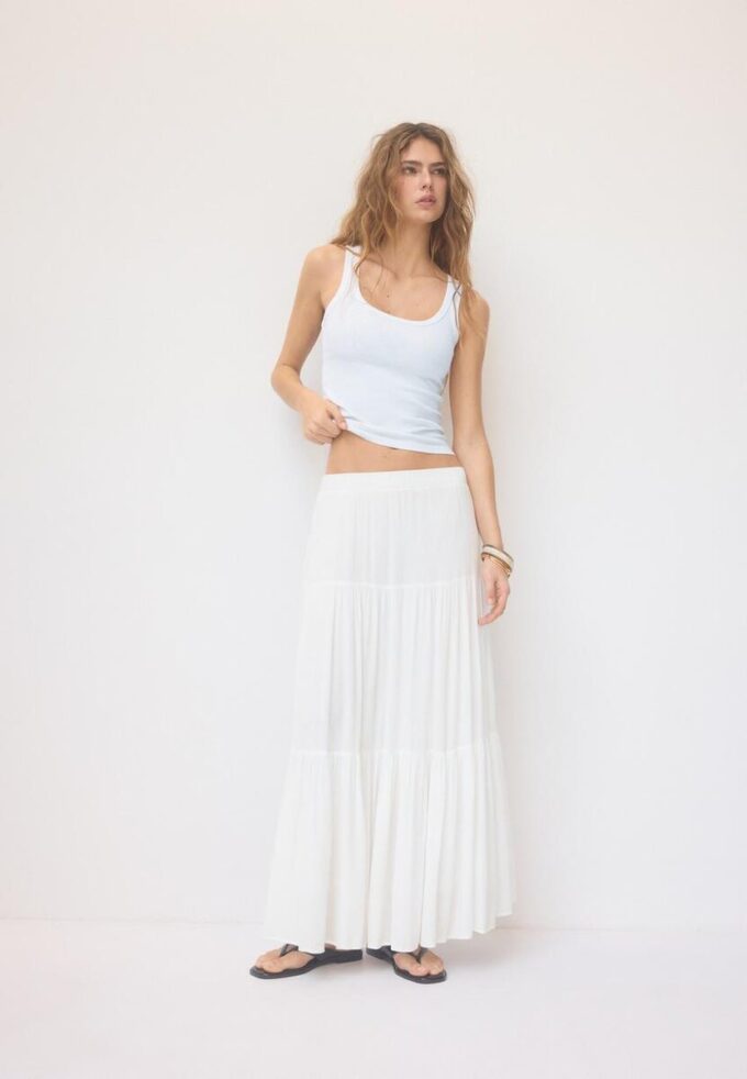 Boho Midi Skirt
