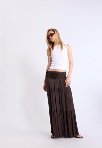 Boho Midi Skirt