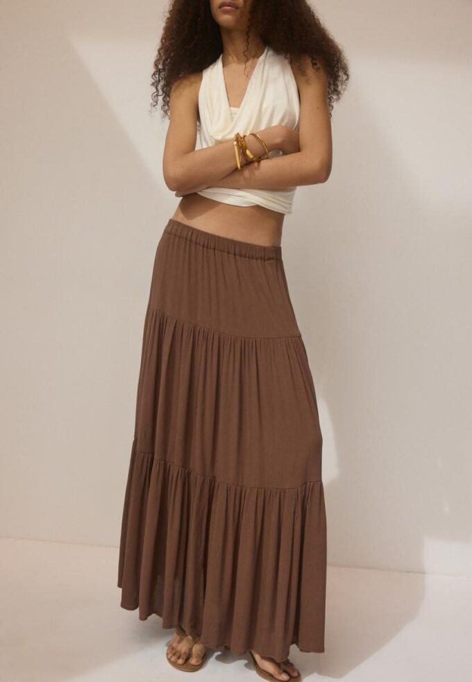 Boho Midi Skirt