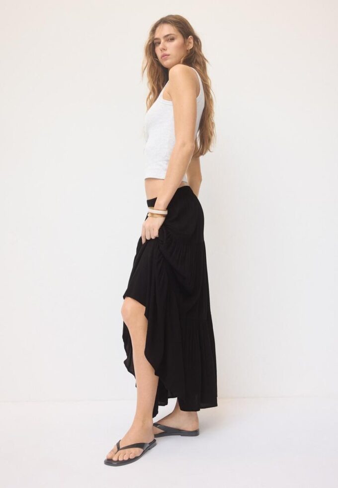 Boho Midi Skirt