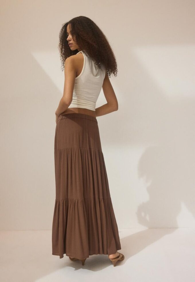 Boho Midi Skirt