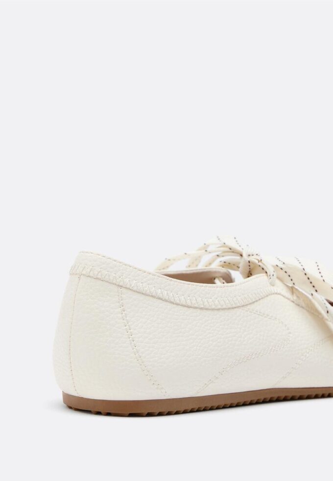 Bow Sneaker Ballet Flats