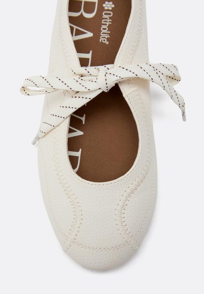 Bow Sneaker Ballet Flats
