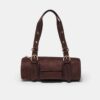 Bowling Bag with Metal Details