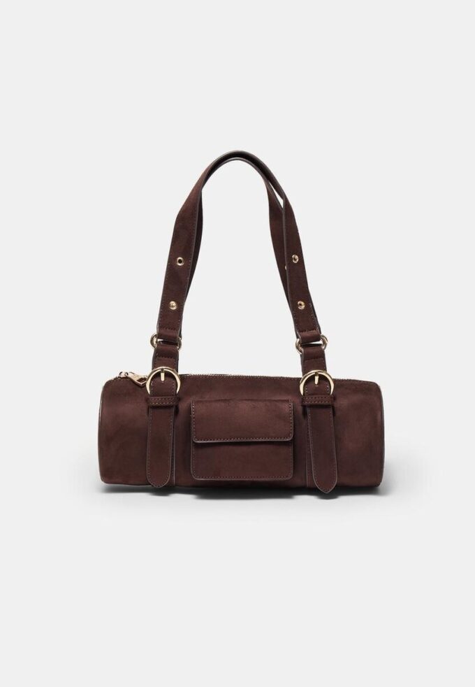 Bowling Bag with Metal Details