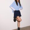 Box Pleat Mini Skirt Box Pleat Mini Skirt