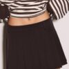 Box Pleat Mini Skirt Box Pleat Mini Skirt