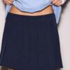 Box Pleat Mini Skirt Box Pleat Mini Skirt