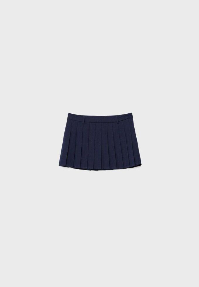 Box Pleat Mini Skirt Box Pleat Mini Skirt