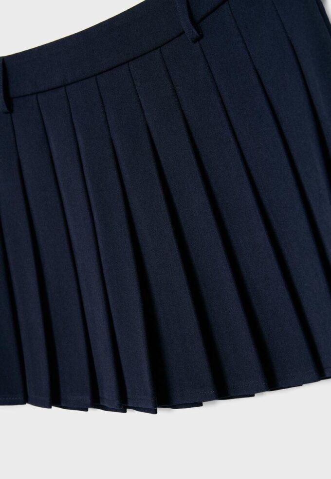 Box Pleat Mini Skirt Box Pleat Mini Skirt