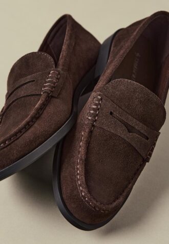 Brown Leather Loafers