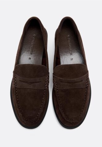 Brown Leather Loafers