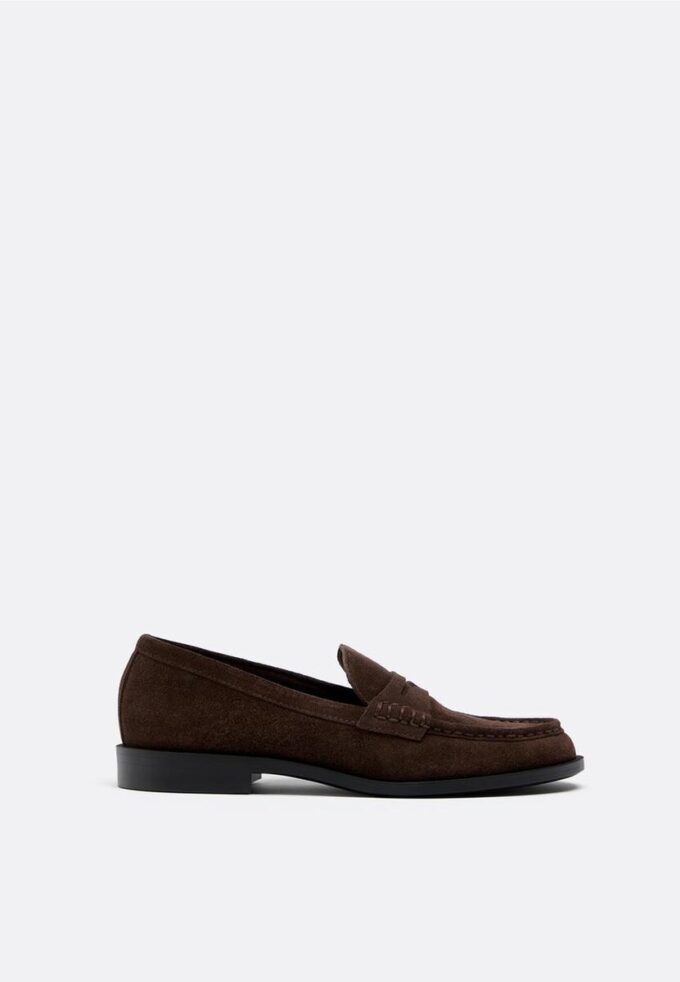 Brown Leather Loafers