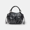 Bucket Bag with Eyelet Detail