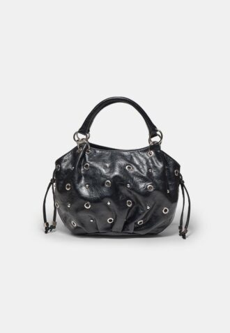 Bucket Bag with Eyelet Detail