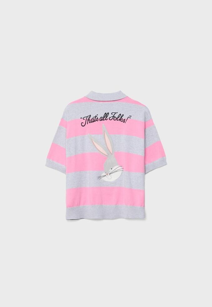 Bugs Bunny Knit Polo Shirt