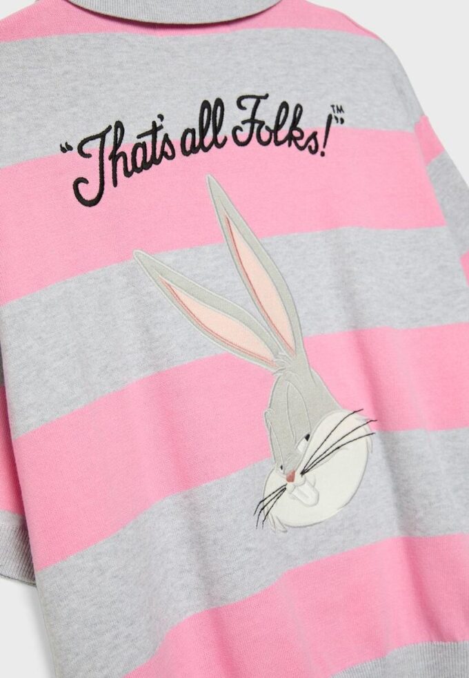 Bugs Bunny Knit Polo Shirt