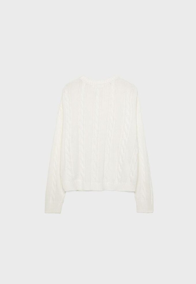 Button-Up Cable Knit Cardigan Button-Up Cable Knit Cardigan