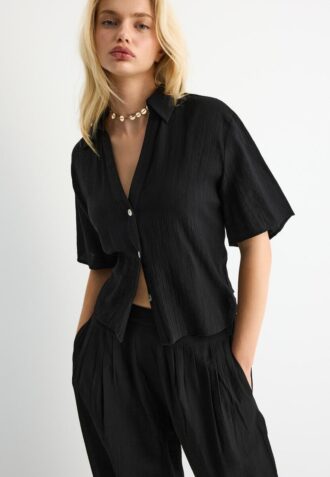 Button-Up Flowing Shirt
