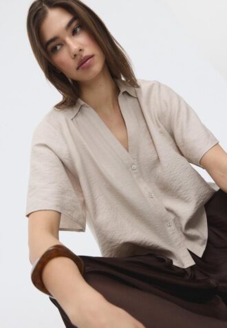 Button-Up Flowing Shirt