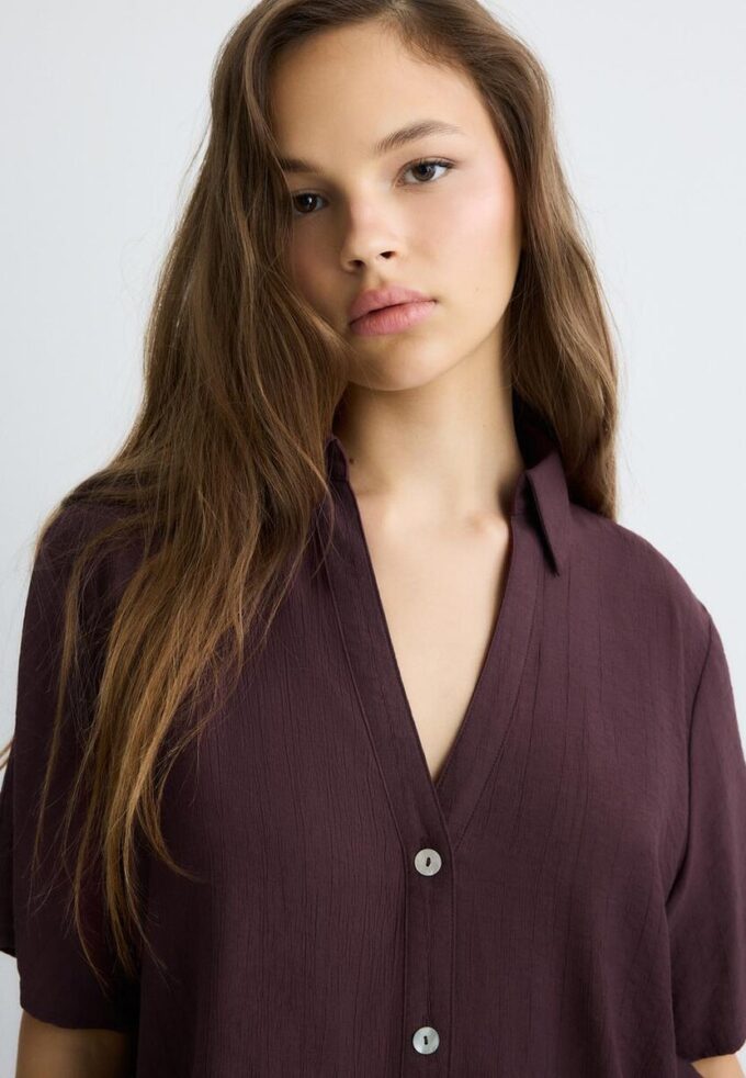 Button-Up Flowing Shirt Button-Up Flowing Shirt