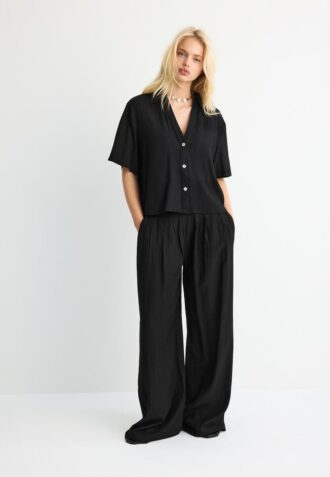 Button-Up Flowing Shirt