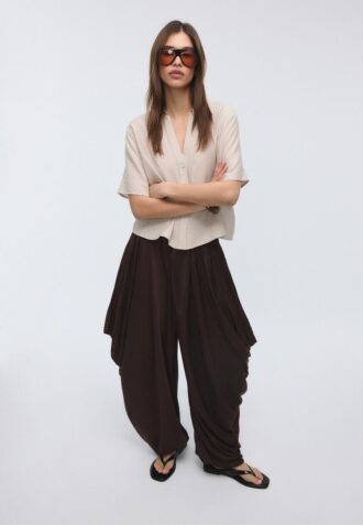 Button-Up Flowing Shirt