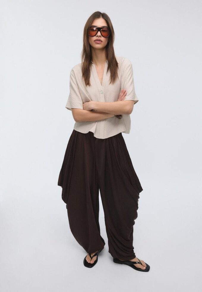 Button-Up Flowing Shirt Button-Up Flowing Shirt