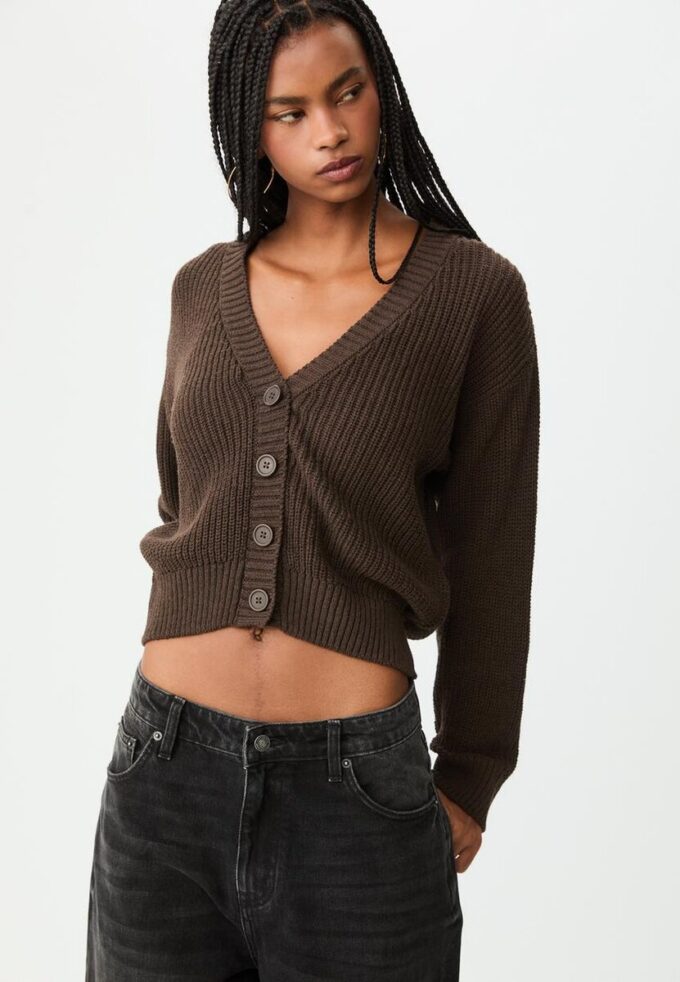 Button-Up Knit Cardigan Button-Up Knit Cardigan