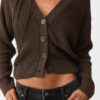 Button-Up Knit Cardigan Button-Up Knit Cardigan